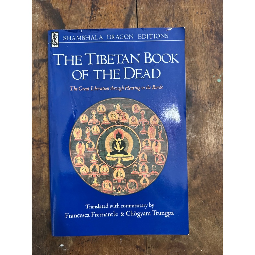 Tibetan Book of the Dead Shambhala Dragon Ed 1987 Fremantle Trungpa Buddhism